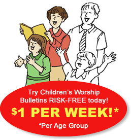 children's church bulletin