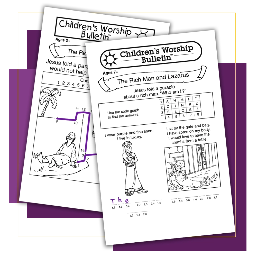 Bulletin activity sheets for kids download free kids worship bulletins – ages 3-12 | children's