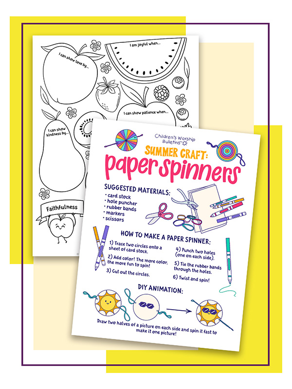 Additional resources for children include snacks, maps, coloring pages, postcards and more