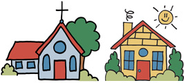 Children's Worship Bulletins are perfect for Church services and can be used at home