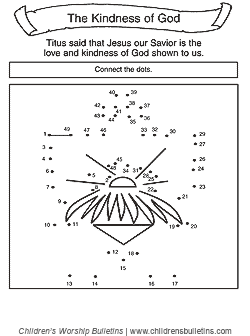 Sunday School Activities about Kindness