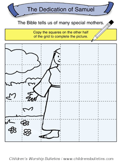 Children's church bulletin about Mother's Day for ages 7-12 Children's church bulletin about Mother's Day for ages 7-12