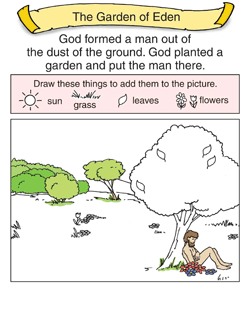 Garden of Eden Preschool Bible Activities