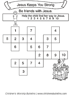 Sunday School Activities about Strength Sunday School Activities about Strength