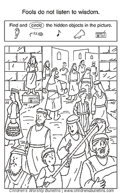 Childrens Talks: Teaching Haggai