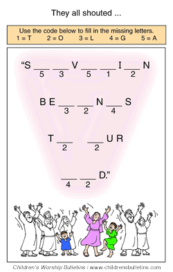 saints day how to create a church bulletin